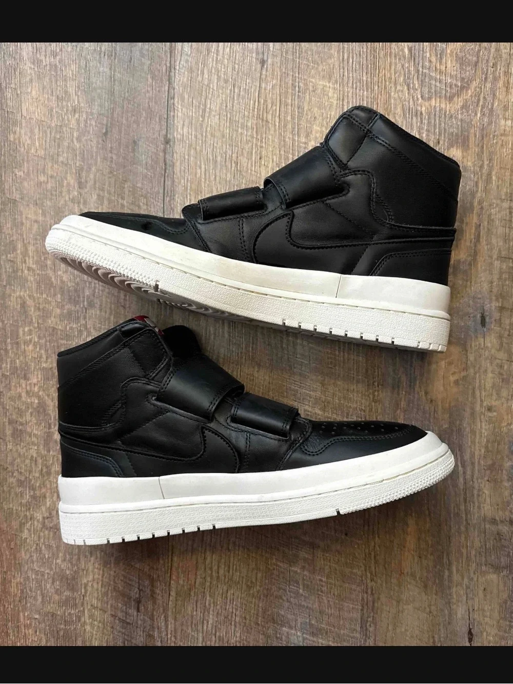 Nike Air Jordan 1 Retro Double Strap Black Men’s Size 13 Sneakers Shoes AQ7924-0